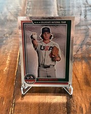 2022 STARS-STRIPES USA BASEBALL #9 JACKSON FRISTOE SP RED PARALLEL PACK FRESH