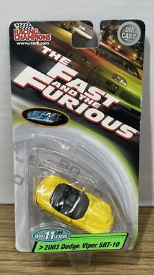 The Fast & the Furious 2003 Dodge Viper SRT-10 yellow Racing