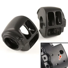 KiWAV Handlebar Black switch Housing 0026 for Harley-Davidson '96-'11 Dyna