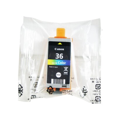 Genuine Canon CLI-36 Color Ink PIXMA mini260 TR150 iP100