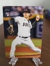 2024 Topps Series Two Andrew Saalfrank RC True Image Variation SSP #406 Dbacks