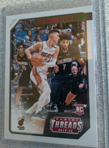 2019-20 Panini Threads Tyler Herro RC green Parallel! Rookie Card! MIAMI HEAT  - Picture 1 of 3