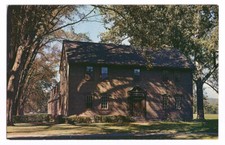 Deerfield MA Postcard John Williams Home