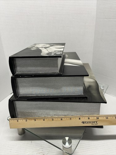 "Juego de 3 organizadores de cajas de joyería o almacenamiento Marilyn Monroe más grandes 14"" X 10" - Imagen 4 de 18