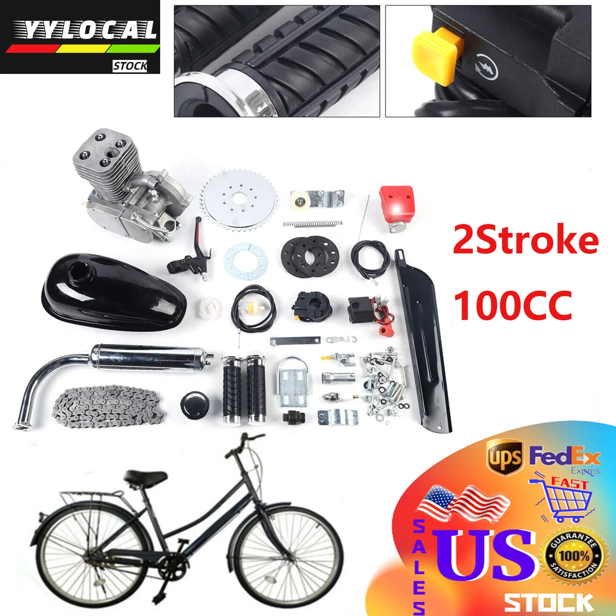 U. S. a. Quality Electric Start 80cc Bicycle Engine Kit - China