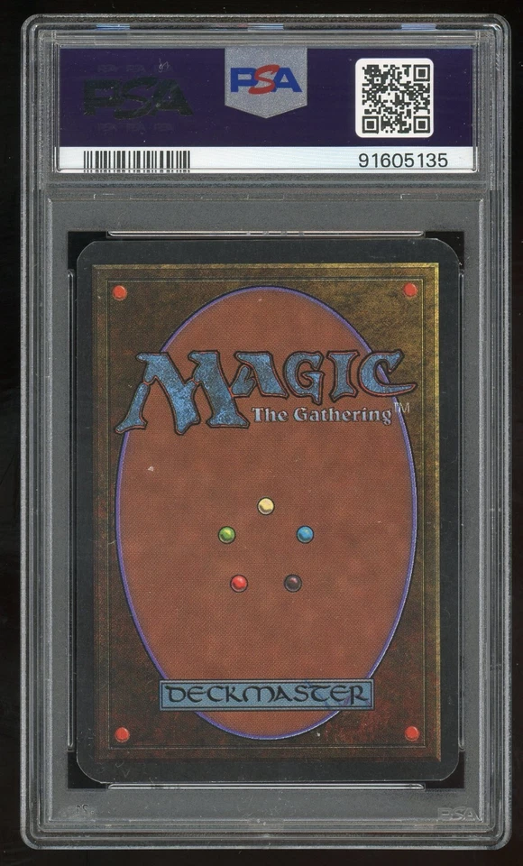 1993 MTG Magic the Gathering Card Alpha Phantasmal Forces PSA 8 TCG - Image 2 of 2