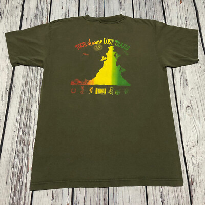 Rare Vintage 90s F.T.I 1996 Tour Of Some Lost Trails Tee T-Shirt