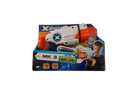 Zuru X-Shot Micro Dart Blaster Gun Toy with 3 Darts NIB