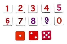 Osmo Numbers & Dice Individual Replacement Tiles Pick What You Need
