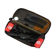 Purple Dragon Professional Japan Hair Salon Cutting Thinning Scissors Black Gift