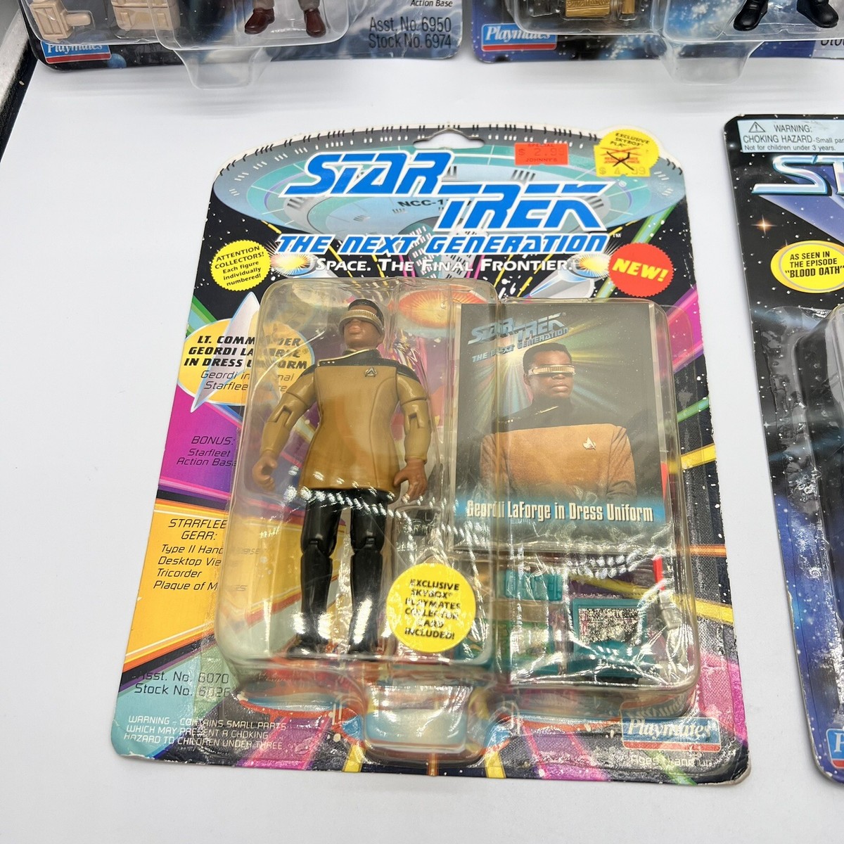 STAR TREK スタートレック　ソフビ 5体セット Playmates Star Trek Action Figure Set Of 5 Exclusives Box