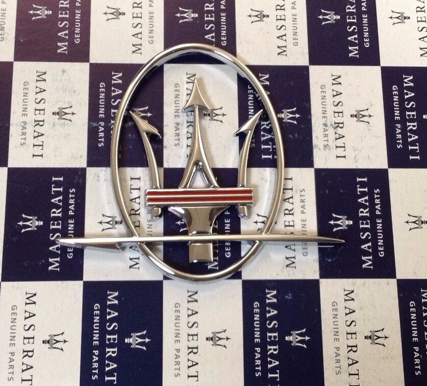Maserati Quattroporte Granturismo LH Trident Emblem P N 67861500