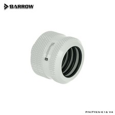 Barrow G1/4" to 16mm Hard Tubing Compression Fitting 16mm OD Rigid TUBE White