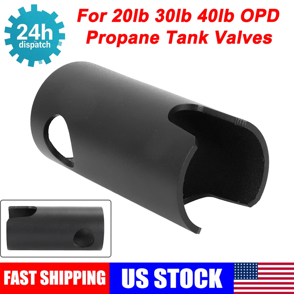 HOZLYBLOGORS For 20lb 30lb 40lb OPD Propane Tank Cylinder Valve Removal Tool Replace Qcc-1