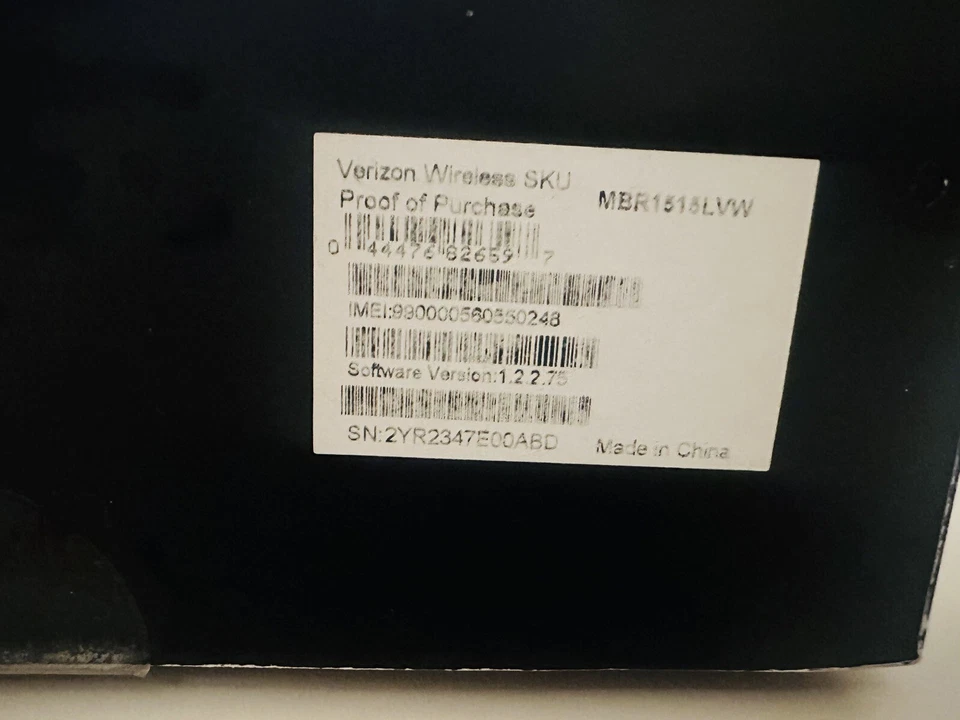 Netgear MBR1515LVW 4G LTE Wireless Router Wi-Fi IEEE 802.11n, Verizon - Image 3 of 4