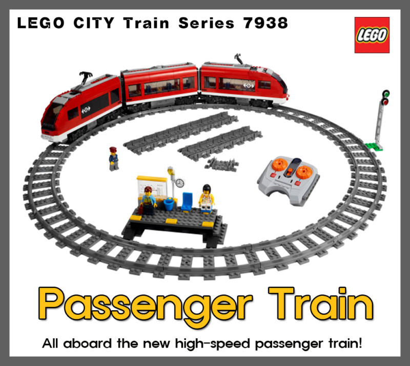 Lego 7938 City Passenger Train