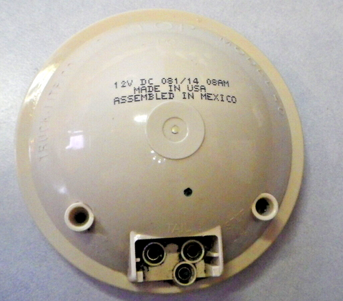 Vintage Truck-Lite Trailer Brake/Stop/Turn Light Tail Lite 4.25" Round Lens - Picture 13 of 14