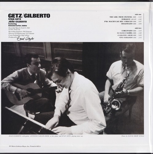 ANALOGUE PRODUCTIONS AP-8545-45 STAN GETZ GETZ/GILBERTO 2LP SET 45RPM 180g - Bild 2 von 6