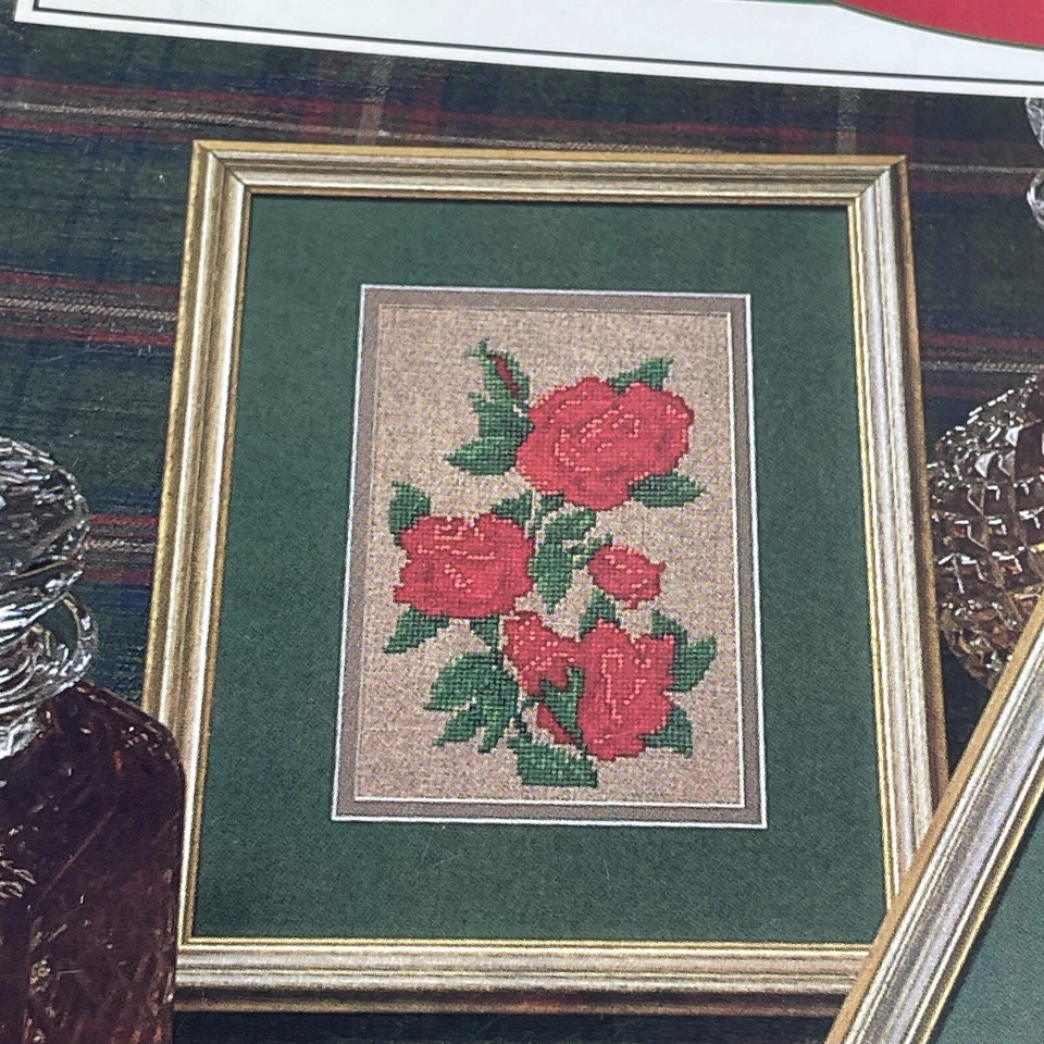 True Colors Splendid Red Roses Cross Stitch Pattern - Image 3 of 4