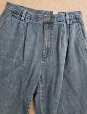 Liz Claiborne Liz Wear Vintage Pleated Mom Jeans High Rise Cotton 12R