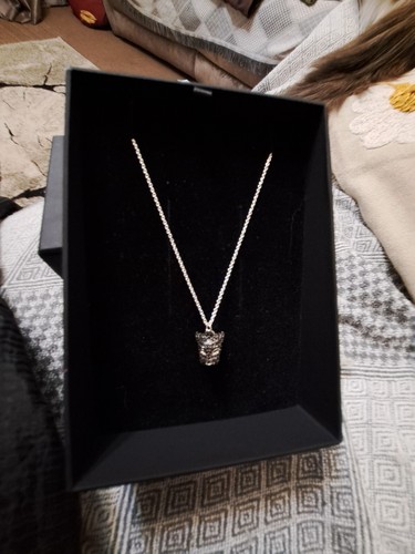 Thomas Sabo Panther grüne Augen Halskette 16/17" Länge atemberaubend - Bild 18 von 18