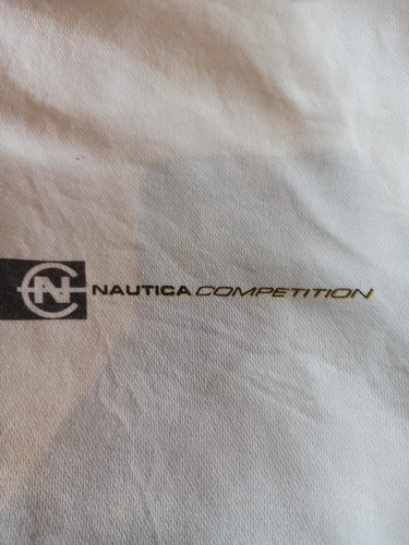 Sudadera Nautica Competition Para Hombre Blanca 1/4 Cremallera Pullover Regular Manga Larga - Imagen 4 de 6