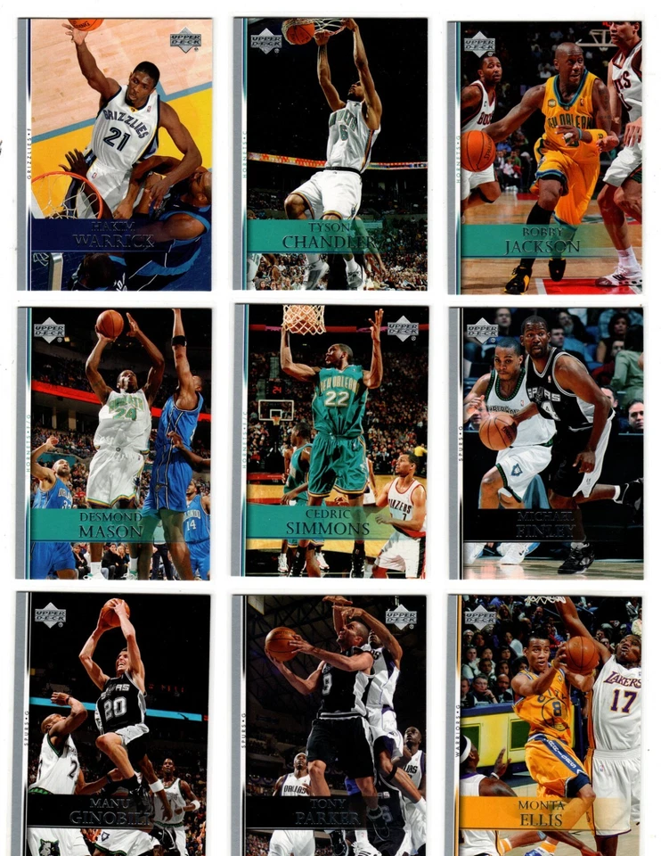 2007 - 2008 Upper Deck Basketball Trading Cards / Pick / Choose / mb32 - Image 2 of 4