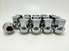 20pc 9/16-18 Fit Dodge Ram Oem Factory Chrome 7/8" Wheel Lug Nut Conical Seat