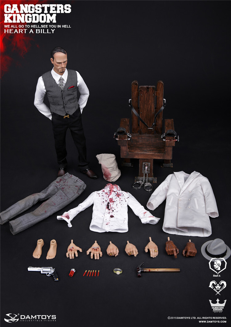 DAMTOYS 1/6 Gangsters Kingdom Heart A Billy GK012 Action Figure | eBay