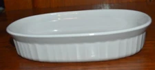 Corning Ware  F-15-B  475ml  French White Oval Casserole Baking Dish