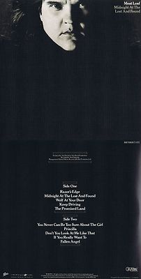 Meat Loaf ''Midnight at the Lost & Found'' 3. Werk! Von 1983! 10 Songs! Neue CD!