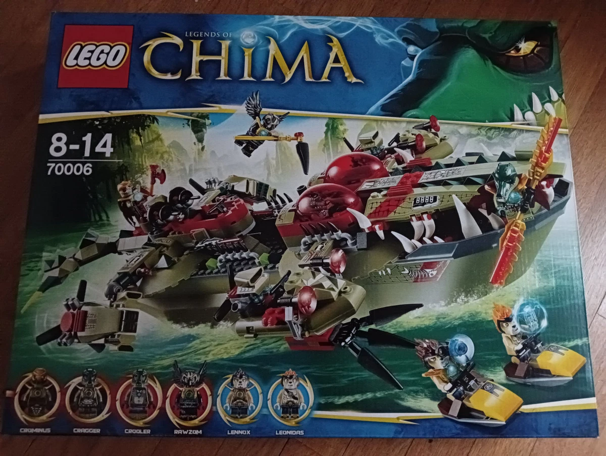 Lego chima croc boat clearance