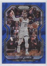 2020-21 Panini Prizm Blue Ice Prizm 100/125 Tyus Jones #21 00am