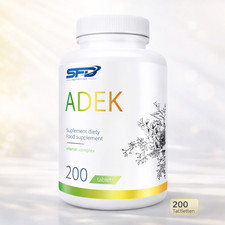 ADEK Vitamine A D E K 200 Tabletten Vitamin D3 50 µg K2 MK7 Laborgeprüft