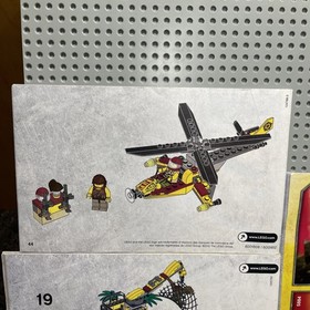 LEGO Dino Defense 5887 Instruction Manuals Booklets (Numbers 1 2 3) ONLY
