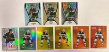 Zeev Buium 25-26 U.D. Allure Rookie Lot 9 Cards Rainbows, Color Flows & Glitter
