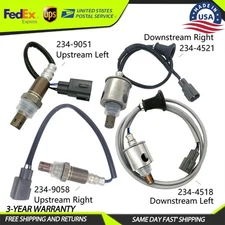 4Pcs Upstream&Downstream Oxygen Lambda Sensor For Lexus IS250 2006-2007 2.5L AWD