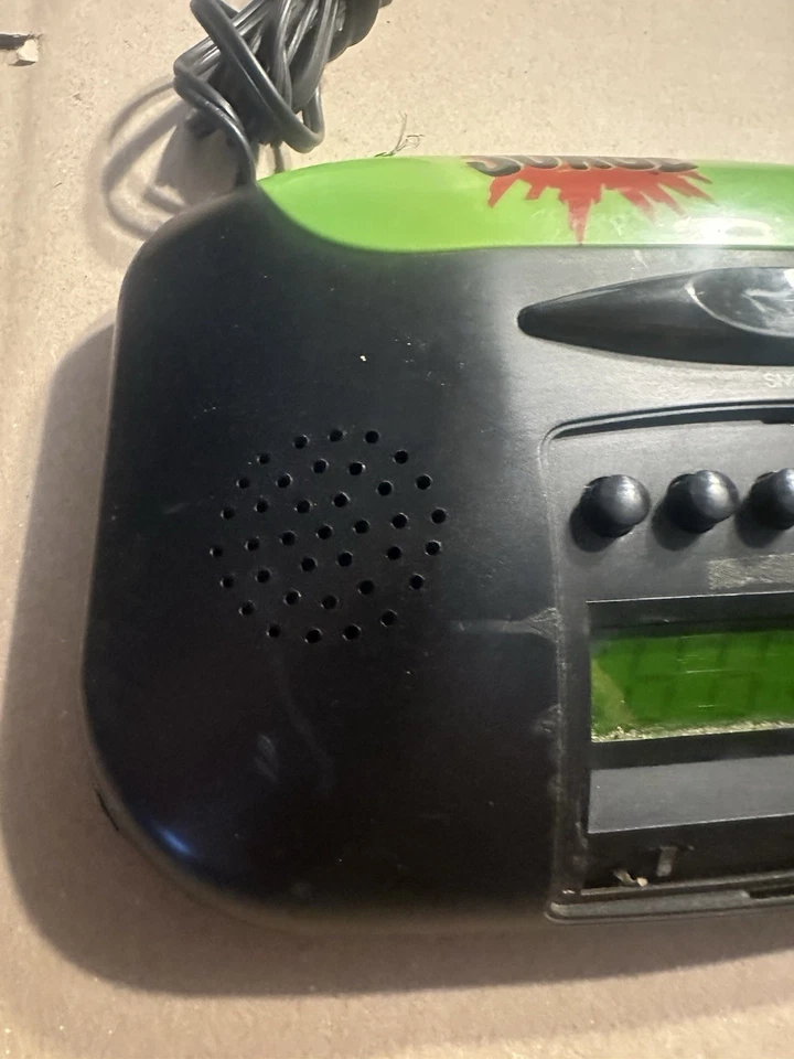 Vintage Surge Soda Screaming Alarm Clock Radio Coca-Cola Promo Rare Tested - Image 4 of 4