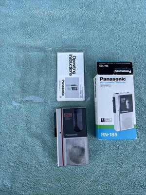 Vintage Panasonic Model RN-185 Microcassette Pocket Recorder