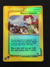 Pokemon TCG Expedition Base Set #142/165 Mary's Impulse (Reverse) NM on eBay