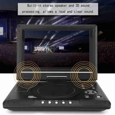 R HD-DVD-Player Mit 9-Zoll-LCD-Bildschirm Spielekonsole TV-Player Und FM-Radioem