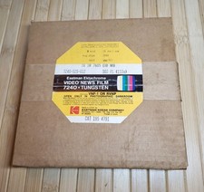 Kodak 7240 16mm Video News Film 360ft Eastman Ektachrome Tungsten Vintage Sealed