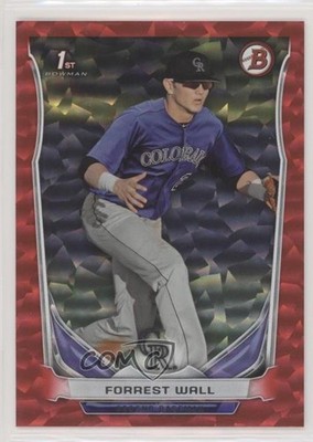 2014 Bowman Draft Red Ice 143/150 Forrest Wall #DP33 2r8