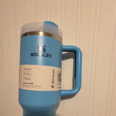Stanley Flowstate Quencher H2.O Tumbler 40oz Blue Handle Flowstate Lid