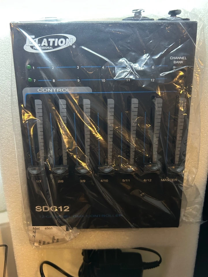 Elation SDC12 12-channel Basic DMX Light Switcher Controller New in Open Box NIB - Image 2 of 4