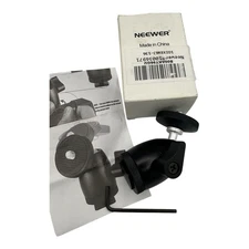 Neewer Mini Tripod Ball Head Mount 1/4 inch Screw with Phone holder