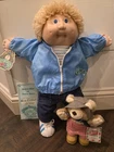 💙1983 Cabbage Patch Kid~Rob Gerard~Champagne Fuzzy Hair-HM2