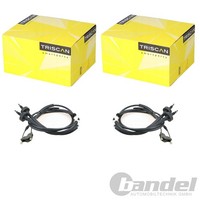 2X Triscan Handbremsseil Hinten Mitte Beidseitig Passend FüR Chevrolet Corsa OPE
