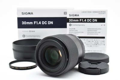 [MINT] Sigma 30mm F1.4 Contemporary DC DN Lens for Sony E From JAPAN