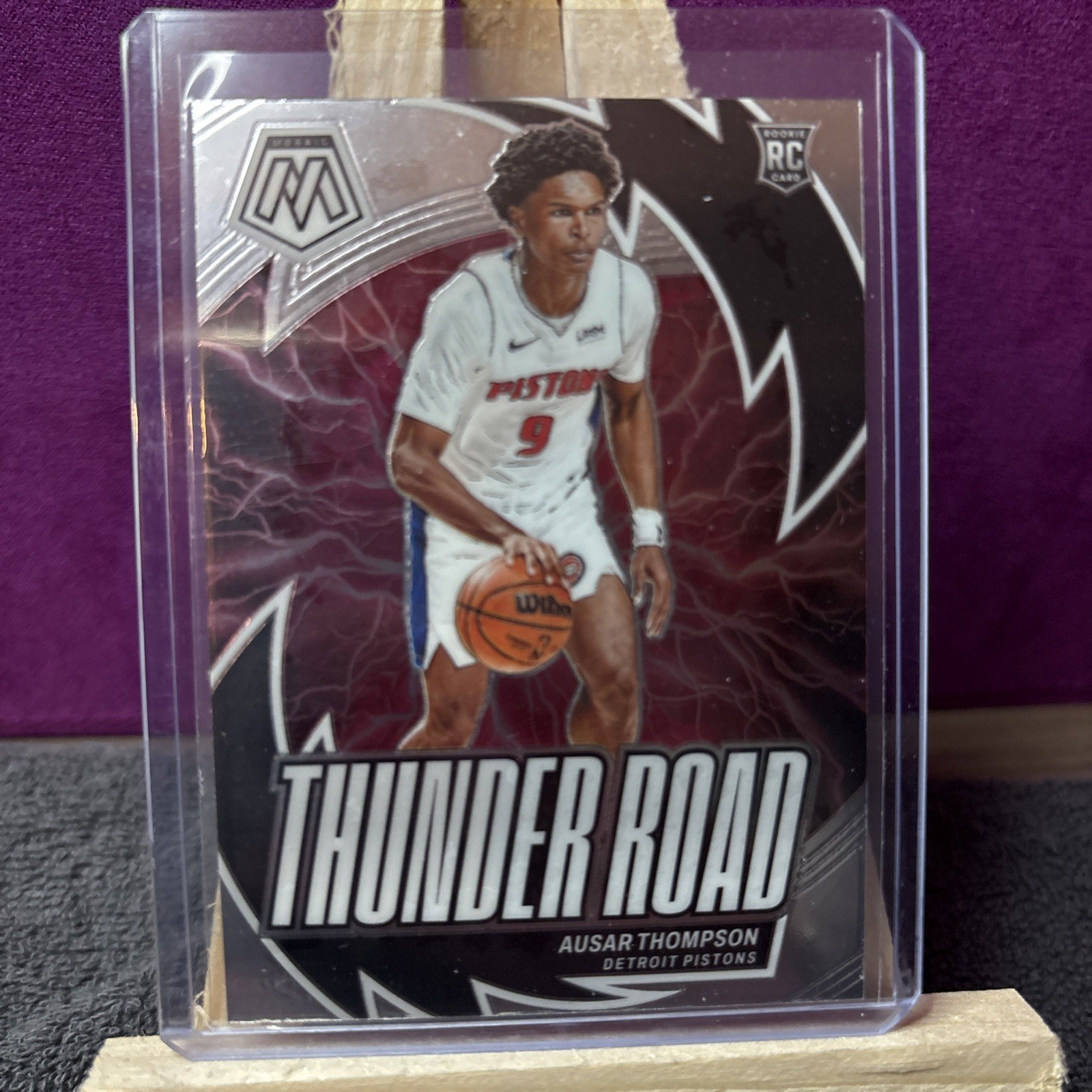 2023-24 Panini Mosaic #16 Ausar Thompson Thunder Road